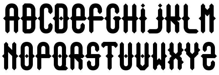 Outasight Font LOWERCASE