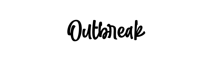 Outbreak  Frei Schriftart Herunterladen