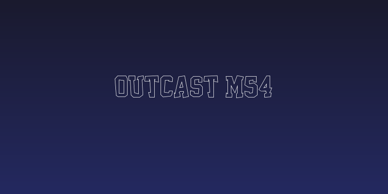 Outcast M54 Social Header