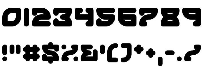 Outcome Font OTHER CHARS