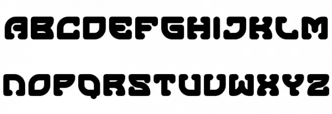 Outcome Шрифта ВЕРХНИЙ