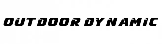 Outdoor Dynamic  Fuentes Gratis Descargar