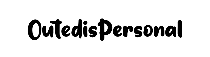 Outedis Personal  Frei Schriftart Herunterladen