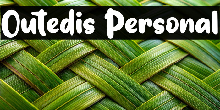 Outedis Personal Example 1