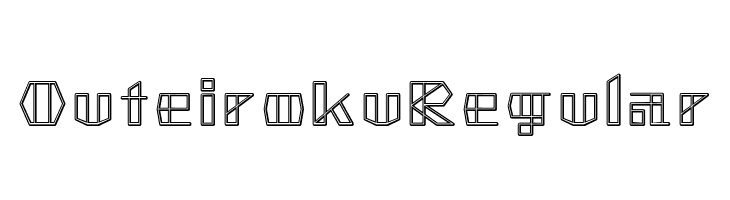 Outeiroku Regular  Frei Schriftart Herunterladen