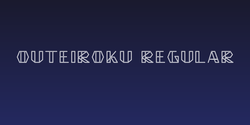 Outeiroku Regular Social Header