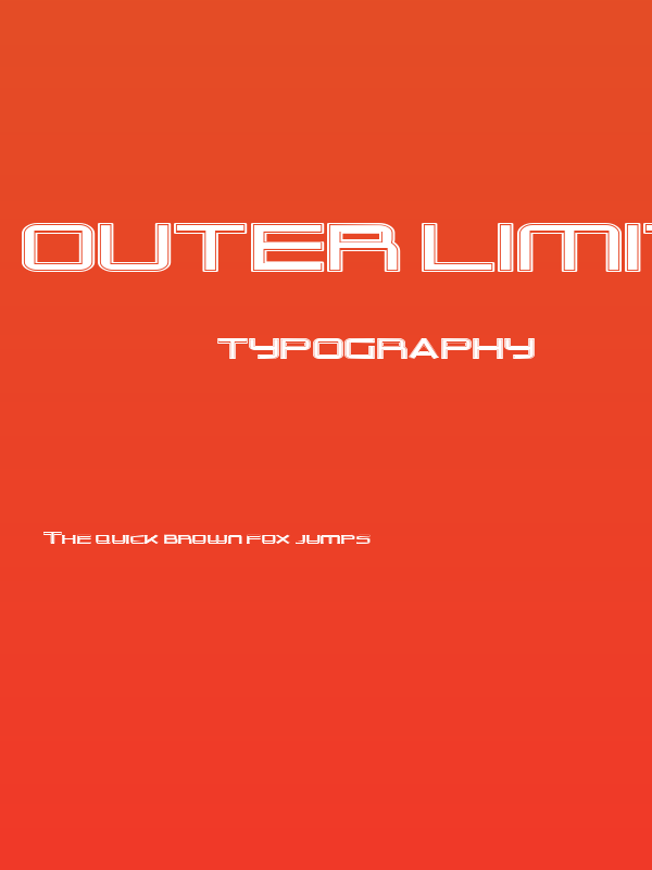 Outer Limits Extended Poster