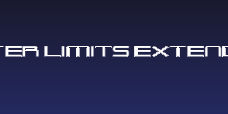 Outer Limits Extended Social Header