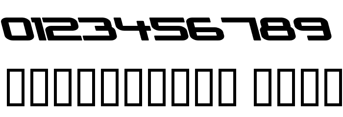 Outer Limits Solid Extended Italic Font OTHER CHARS