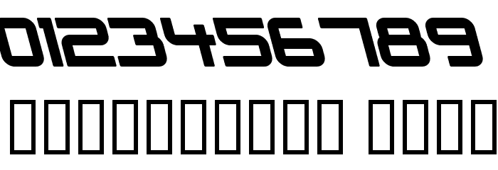 Outer Limits Solid Italic Font OTHER CHARS