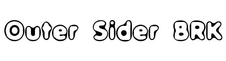 Outer Sider BRK  免费字体下载