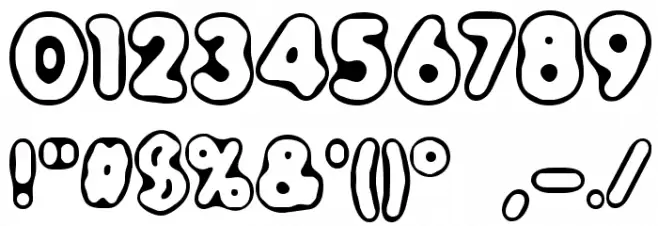 Outer Sider BRK Font Alte caractere