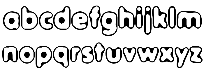 Outer Sider BRK Font LOWERCASE