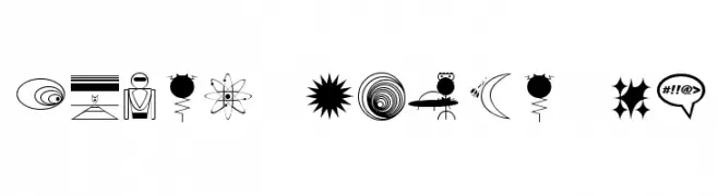 Outer Space JL  Free Fonts Download
