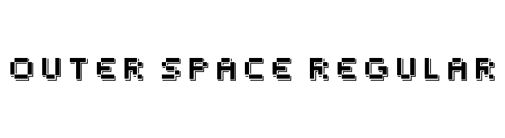Outer Space Regular  Free Fonts Download