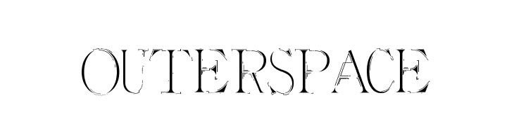 Outer Space  Frei Schriftart Herunterladen