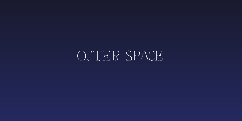 Outer Space Social Header