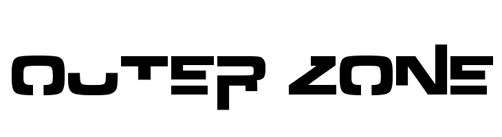 Outer zone फ़ॉन्ट
