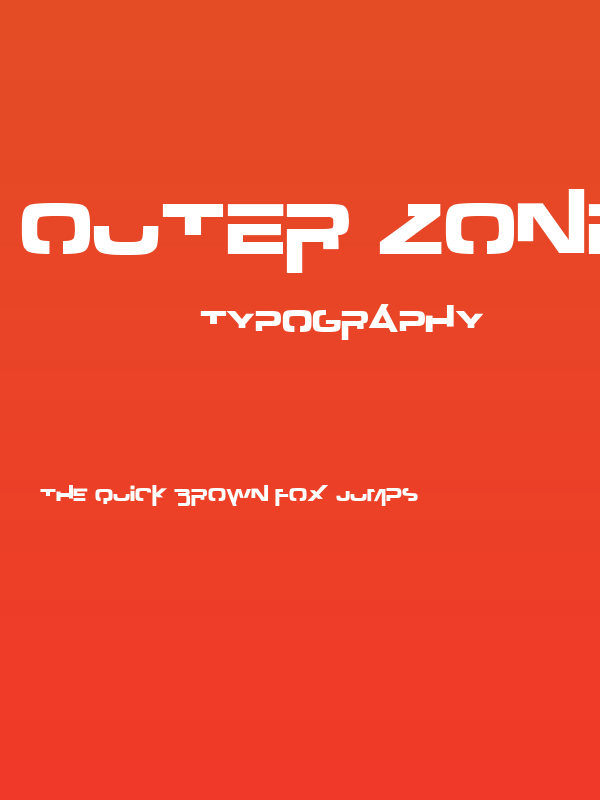 Outer zone Poster