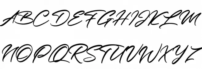 Outeris Free Font Polices MAJUSCULES