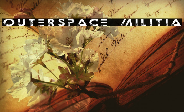 Outerspace Militia Font examples