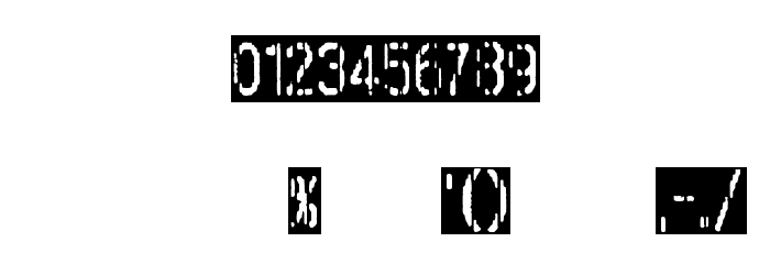 Outerspace Shoping Font OTHER CHARS