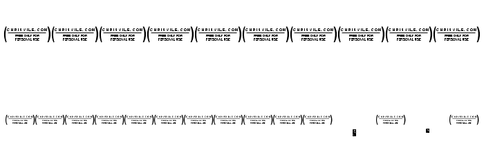 OuterspaceMilitia Font OTHER CHARS
