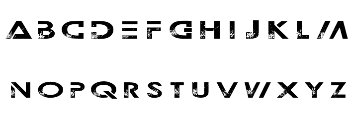 OuterspaceMilitia Font LOWERCASE