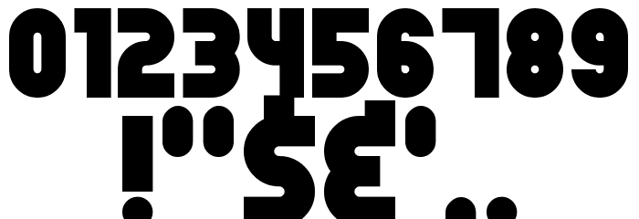 Outfield Pro Regular Font OTHER CHARS
