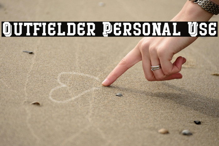 Outfielder Personal Use Example 3