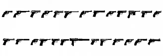 Outgunned फ़ॉन्ट लोअरकेस