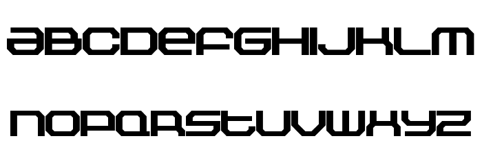 Outland Black Font LOWERCASE