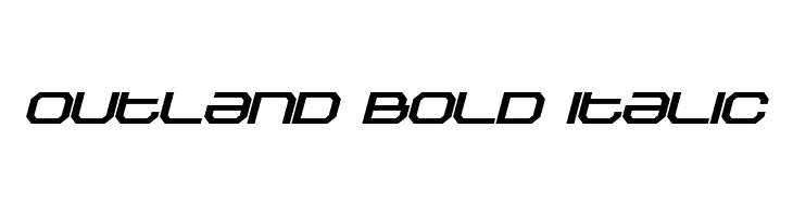 Outland Bold Italic  Free Fonts Download