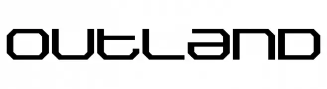 Outland  フリーフォントのダウンロード