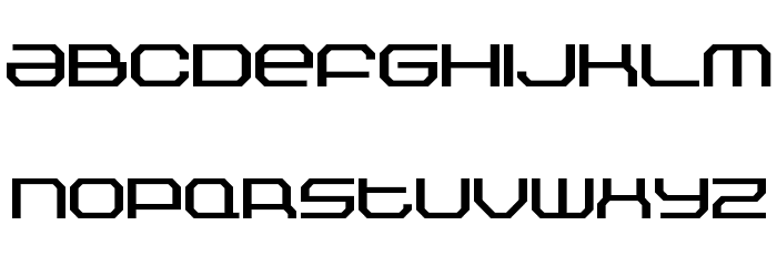 Outland Font LOWERCASE