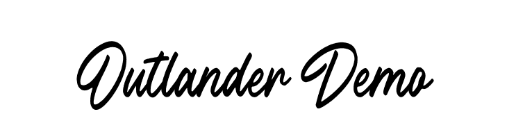Outlander Demo  Free Fonts Download