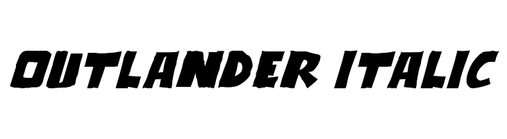 Outlander Italic  Fuentes Gratis Descargar