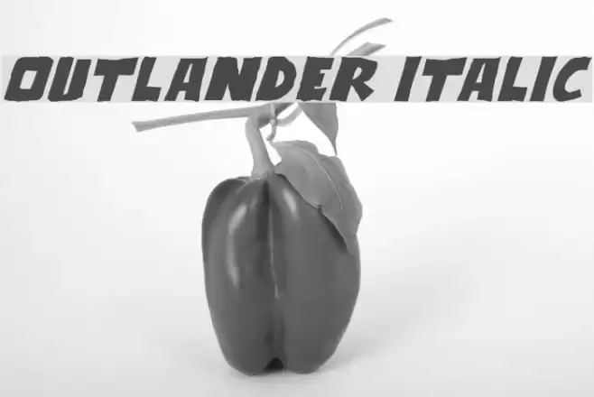 Outlander Italic Fuentes examples