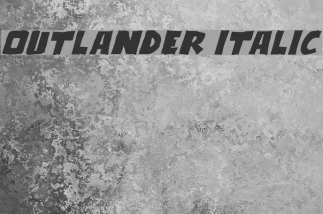 Outlander Italic Fuentes examples