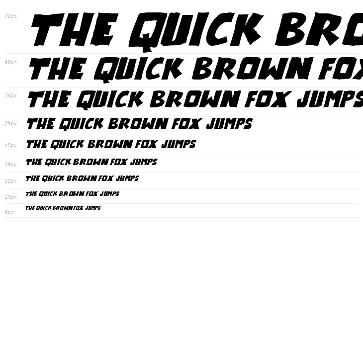 Outlander Italic Waterfall