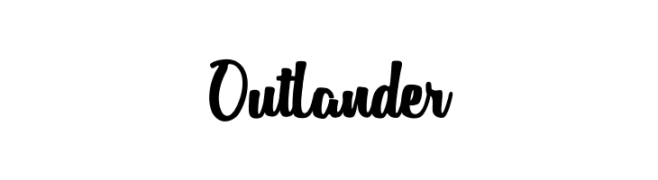 Outlander  Frei Schriftart Herunterladen