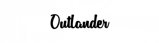 Outlander  Fuentes Gratis Descargar