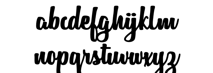 Outlander Font LOWERCASE