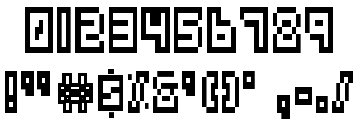 Outlands Truetype Font OTHER CHARS
