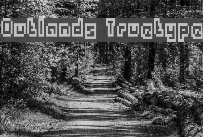 Outlands Truetype Font examples