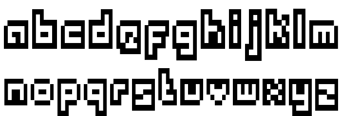 Outlands Truetype Font LOWERCASE