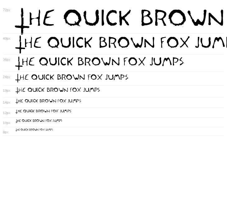 Outlast 2 Game Font(RUS BY LYAJ Waterfall