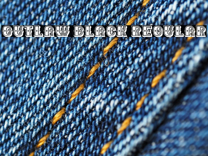 Outlaw Black Regular Example 3
