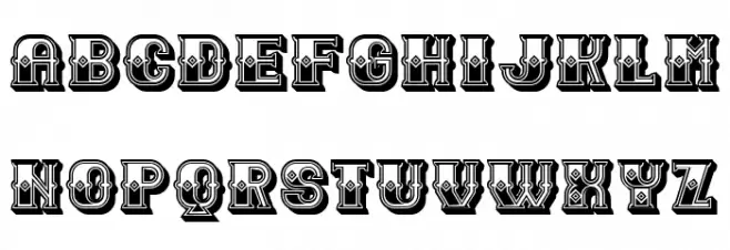 Outlaw Light Regular Font OTHER CHARS