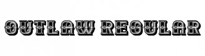 Outlaw Regular  Fuentes Gratis Descargar